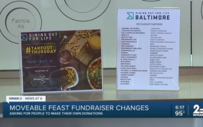 Moveable Feast’s “Dining Out for Life” fundraiser goes virtual with special livestream events