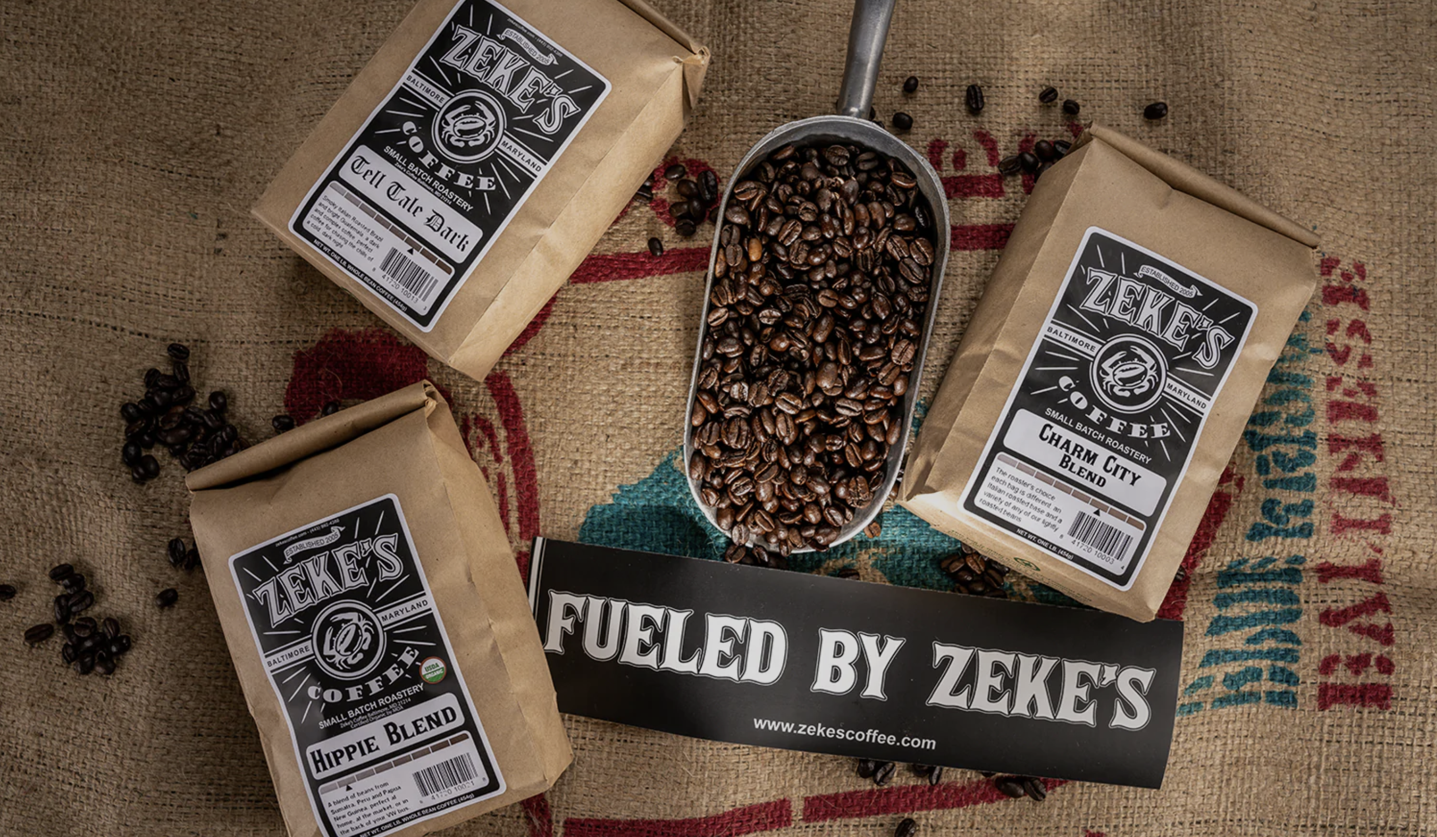 Zekes Coffee Banner