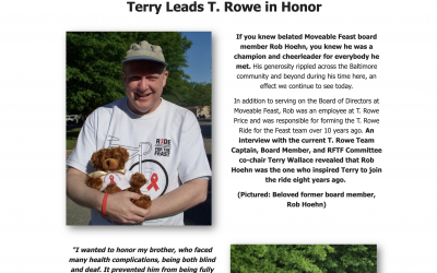 Terry Leads T. Rowe in Honor