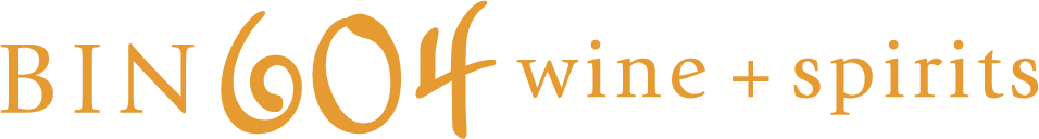 Bin 604 wine and spirits logo